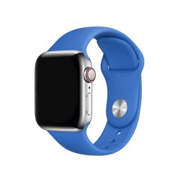 Silikonový řemínek SmoothBand pro Apple Watch Series 11/10 (42mm) - Modrý