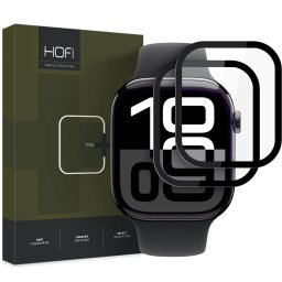 Fólie HOFI Hybrid Pro+ 2-Pack Apple Watch Series 11/10 (46mm) černá