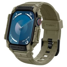 Spigen Rugged Armor Pro Apple Watch Series 11/10 (46mm) - Vintage Khaki