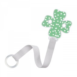 Stužka na dudlík NUK zelená