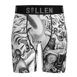 boxerky pánské SULLEN - EMINK - WHITE - SCA7476_WH