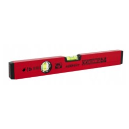 STALCO Hliníková vodováha 40 cm červená PERFECT S-65040