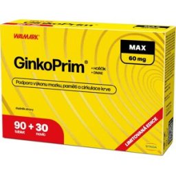 Walmark GinkoPrim Max 90+30 tablet