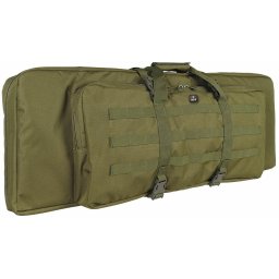 MFH taška na dvě pušky 90cm MODULAR s popruhy na záda ZELENÁ