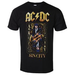 tričko pánské AC/DC - Las Vegas - Black - 51711500