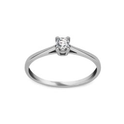 Zásnubní diamantový prsten 0,150 ct LRBR018