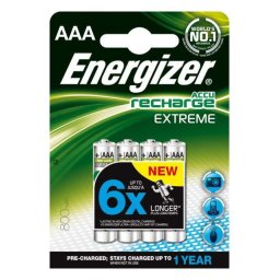 Baterie Energizer nabíjecí AAA HR03/800, 4ks