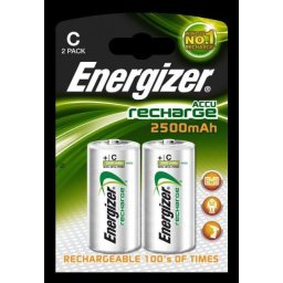 Baterie Energizer nabíjecí malý mono HR14/2500mAh 2ks