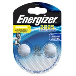 Baterie CR 2025 Lithium Ultimate Energizer 2ks