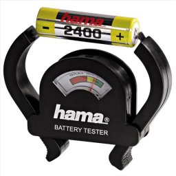 Hama Tester baterií a akumulátorů AA, AAA, C,D,E + knoflíkové baterie