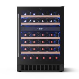 Klarstein Illuminosa vestavná vinotéka | Dualzone | 129 litrů | 46 lahví | 60 cm