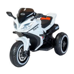 Dětská elektrická motorka Baby Mix Rare bílá (poškozený obal)