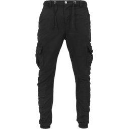 kalhoty pánské URBAN CLASSICS - Cargo Jogging - TB1268 - black