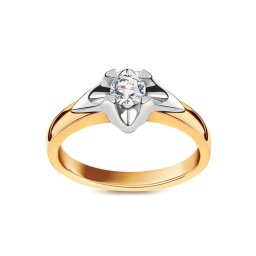 Zásnubní diamantový prsten 0,200 ct Always BSBR014
