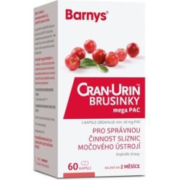 Barnys Cran-Urin™ megaPAC Brusinky 60 kapslí