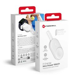 Powerbanka Forcell F-Energy Mini Power Watch 1200mAh - bílá