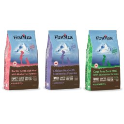 FirstMate Cat Chicken + Ocean Fish + Duck 3x 4,54 kg