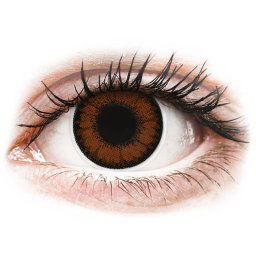 ColourVUE BigEyes - dioptrické (2 čočky) Pretty Hazel