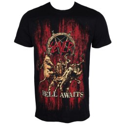 tričko pánské Slayer - Hell Awaits - Black - ROCK OFF - SLAYTEE41MB