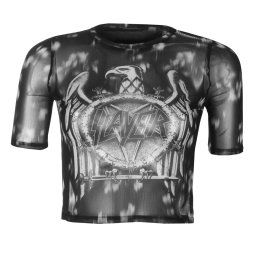 tričko dámské (top) Slayer - Mono Eagle - ROCK OFF - SLAYMCT90LB