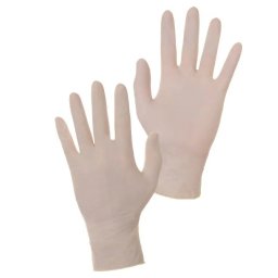 CXS Jednorázové latexové rukavice BERT, velikost 8 3520-008-100-08