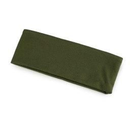 Dámská / dívčí čelenka soft fleece, barva 7 olivová zeleň