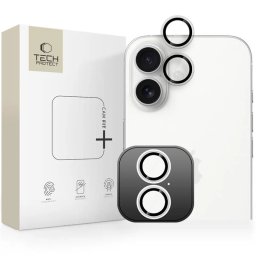 Tech-Protect Camring Fit+ Ochranná skla objektivů pro iPhone 17 - Clear