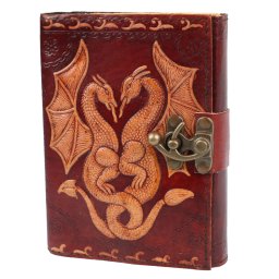 poznámkový blok LORD OF THE DARKNESS - Dragons - Brown - LJW220
