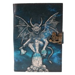 poznámkový blok LORD OF THE DARKNESS - Dragon - Black/Blue - LJW311