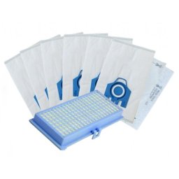 HEPA filtr a sáčky pro MIELE GN 3D a SF-AA30/SF-AH30, sada 6+1ks