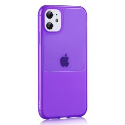 TEL PROTECT Window Case iPhone 12 mini - fialová