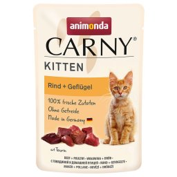 Animonda Carny Kitten 85g hovězí, drůbež