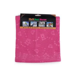 Dětský nákrčník mikroplyš, barva 2 pink