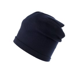Bavlněná čepice dámská, barva 4 modrá tmavá