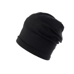 Bavlněná čepice dámská, barva 6 černá
