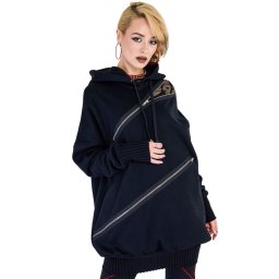 mikina dámská JAWBREAKER - Black - HLA 4441