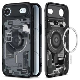Pouzdro Spigen Ultra Hybrid MagFit MagSafe iPhone Air - Zero One Black