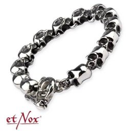 náramek ETNOX - Skulls - SA007