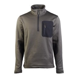 Mikina THERMO-FLEECE ¾ ZIP ZELENÁ vel. L