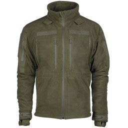 Bunda fleece s membránou TPU PLUS ZELENÁ vel. L