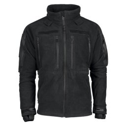 Bunda fleece s membránou TPU PLUS ČERNÁ vel. L