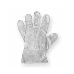 RONEX Jednorázové rukavice mikrotenové HDPE trhací M/L, 100 ks 1002377
