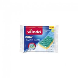 Vileda Houbička na nádobí Glitzi Always Clean viskózní, v balení 2 ks 2211697