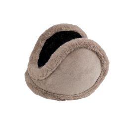 Kožešinové klapky na uši, barva 2 béžová