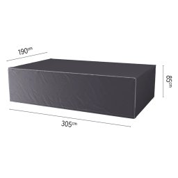 Platinum designové zahradní ochranné plachty na nábytek AeroCovers (300 x 150 cm)