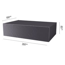 Platinum designové zahradní ochranné plachty na nábytek AeroCovers (280 x 190 cm)