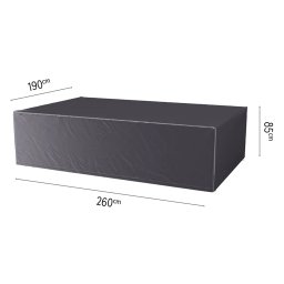 Platinum designové zahradní ochranné plachty na nábytek AeroCovers (260 x 190 cm)