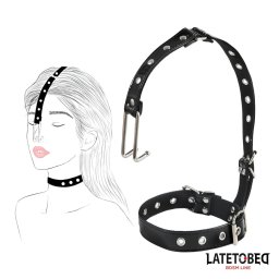 Latetobed - obojek s hkem na nos - ern