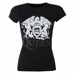 tričko dámské Queen - Logo - ROCK OFF - QUTS19LB