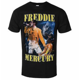 tričko pánské Freddie Mercury - Live Homage - ROCK OFF - FREDTS04MB